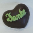 Danke-Herz dunkel/grün